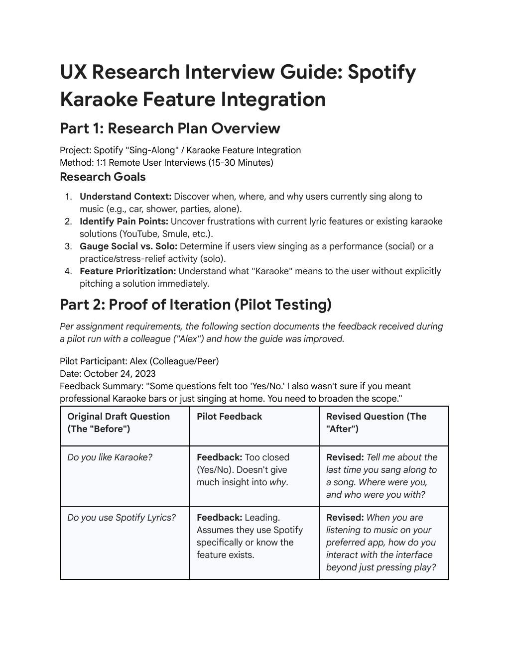 Interview guide V2